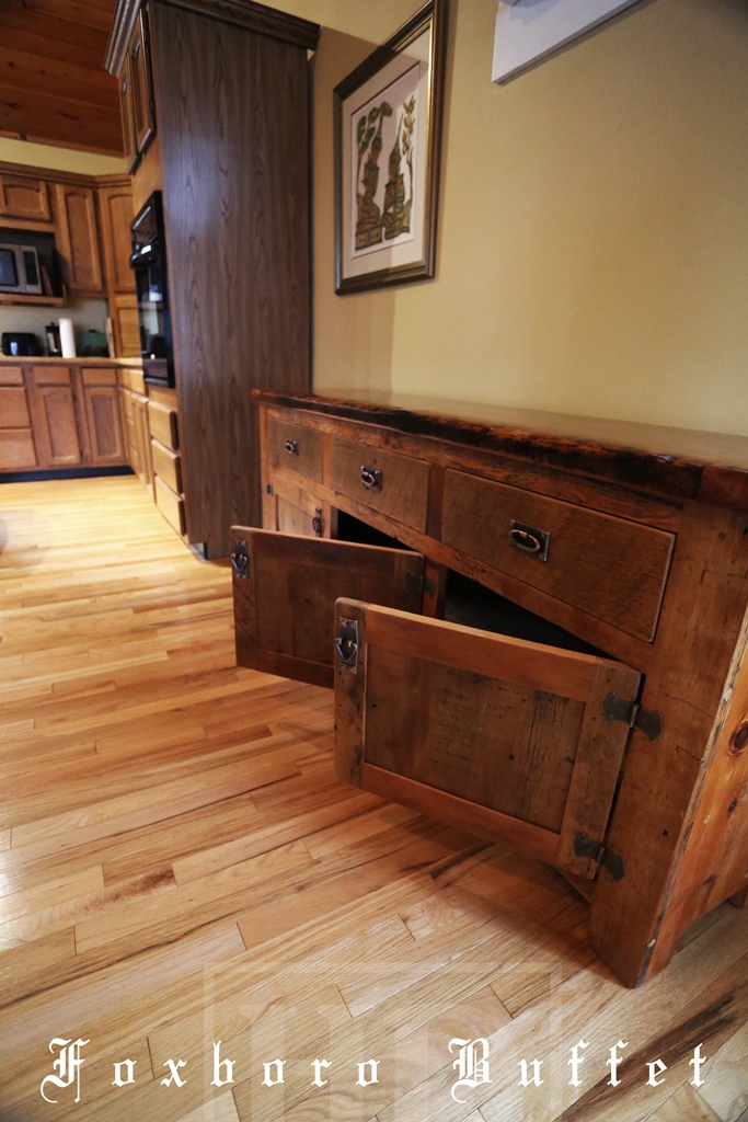 mennonite furniture Ontario, Lee Valley hardware, lee valley, reclaimed wood furniture, reclaimed wood buffet, cottage buffet, farmhouse style, cottage style
