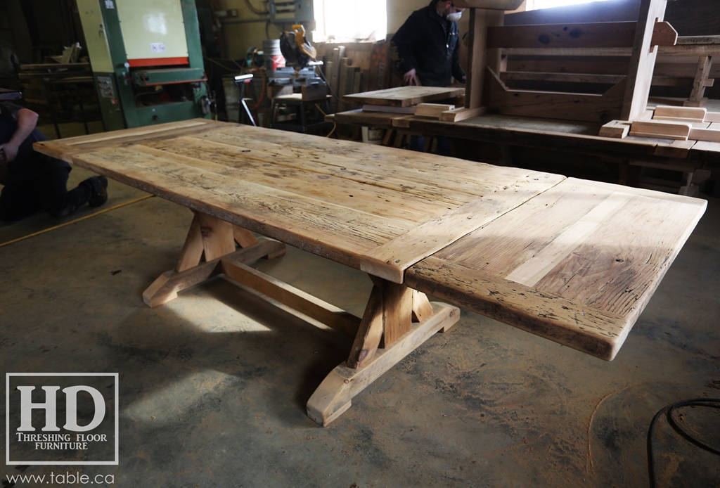 rustic wood furniture Ontario, mennonite furniture, distressed wood furniture, custom furniture, Ontario, HD Threshing, Gerald Reinink, rustic, Ontario barns, recycled wood furniture