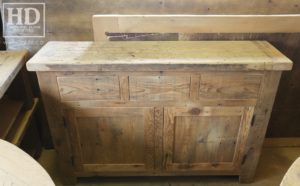 rustic wood furniture Ontario, mennonite furniture, distressed wood furniture, custom furniture, Ontario, HD Threshing, Gerald Reinink, rustic