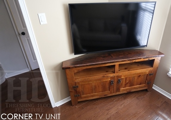 Reclaimed Wood Rustic Tv Cabinet Ontario Mennonite Furniture Epoxy