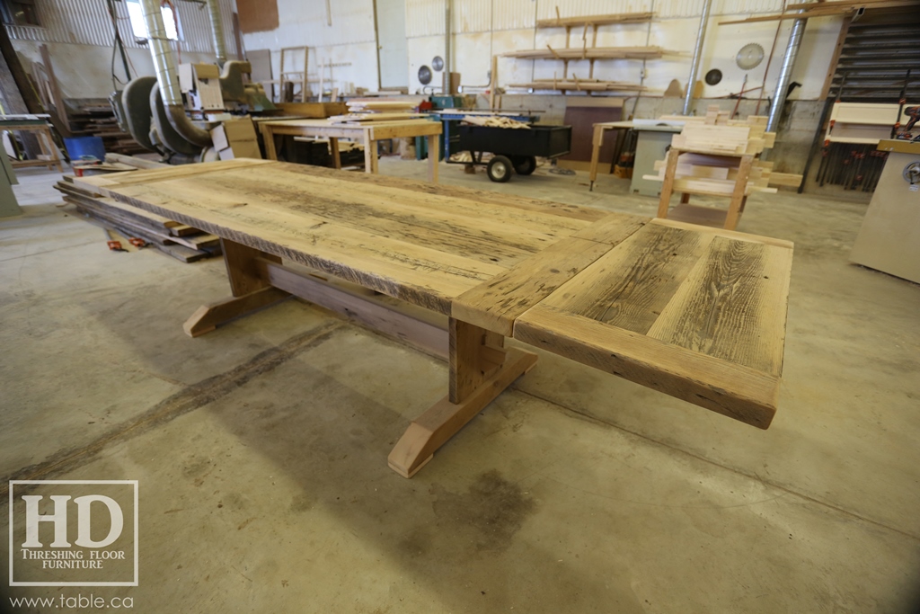 reclaimed wood table, ontario pioneer history, pioneer furniture, pioneer lifestyle, pioneer furniture remakes, mennonite furniture, antique furniture reproductions, movie set furniture, Gerald Reinink