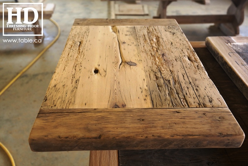 reclaimed wood table, ontario pioneer history, pioneer furniture, pioneer lifestyle, pioneer furniture remakes, mennonite furniture, antique furniture reproductions, movie set furniture, Gerald Reinink