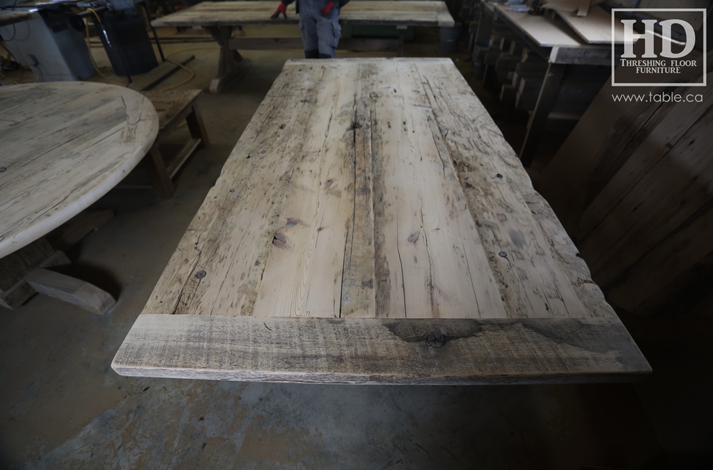 reclaimed wood table, ontario pioneer history, pioneer furniture, pioneer lifestyle, pioneer furniture remakes, mennonite furniture, antique furniture reproductions, movie set furniture, Gerald Reinink