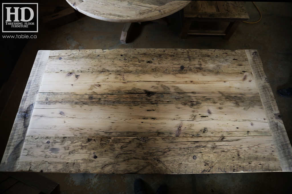 reclaimed wood table, ontario pioneer history, pioneer furniture, pioneer lifestyle, pioneer furniture remakes, mennonite furniture, antique furniture reproductions, movie set furniture, Gerald Reinink