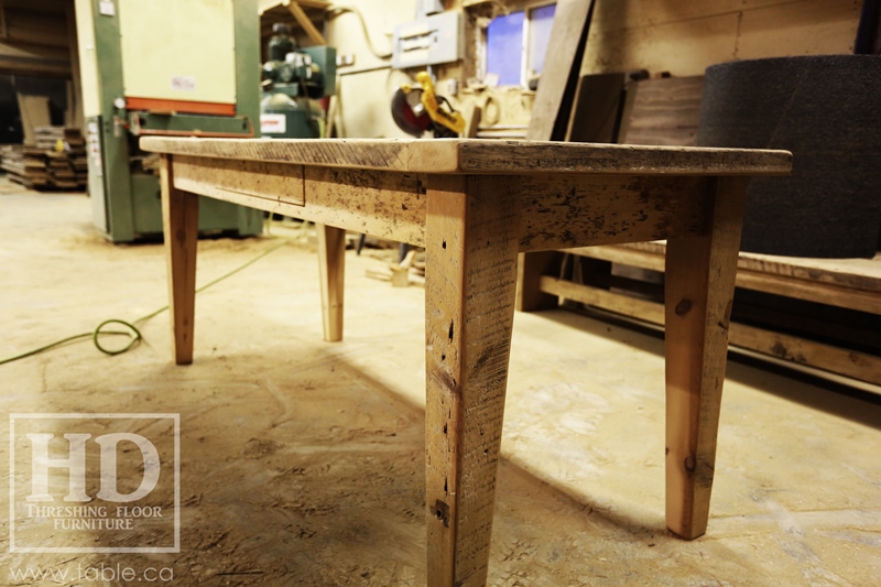 reclaimed wood table, ontario pioneer history, pioneer furniture, pioneer lifestyle, pioneer furniture remakes, mennonite furniture, antique furniture reproductions, movie set furniture, Gerald Reinink