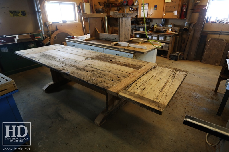 reclaimed wood table, ontario pioneer history, pioneer furniture, pioneer lifestyle, pioneer furniture remakes, mennonite furniture, antique furniture reproductions, movie set furniture, Gerald Reinink