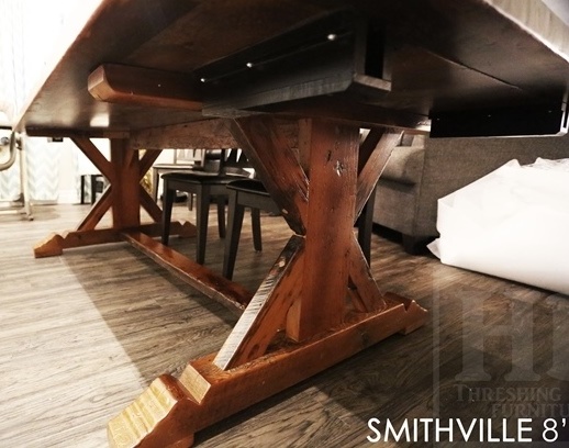 furniture Smithville, reclaimed wood tables Ontario, epoxy, resin, cottage style furniture, rustic furniture, rustic reclaimed wood tables, live edge, sawbuck table, mennonite furniture Cambridge, HD Threshing, HD Threshing Floor Furniture 