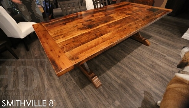 furniture Smithville, reclaimed wood tables Ontario, epoxy, resin, cottage style furniture, rustic furniture, rustic reclaimed wood tables, live edge, sawbuck table, mennonite furniture Cambridge, HD Threshing, HD Threshing Floor Furniture 