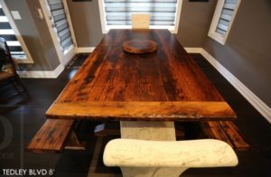 reclaimed wood furniture, Ontario, Brantford, HD Threshing, HD Threshing Floor Furniture, Gerald Reinink, epoxy, resin, mennonite furniture, farmhouse tables Ontario, rustic furniture Ontario, solid wood furniture