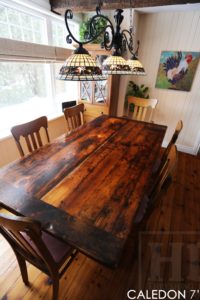 rustic furniture Ontario, reclaimed wood tables Ontario, mennonite furniture, barnwood table, sawbuck table, solid wood furniture Ontario, HD Threshing, HD Threshing Floor Furniture, farmhouse style, country style table, cottage table, cottage furniture Ontario, epoxy, resin