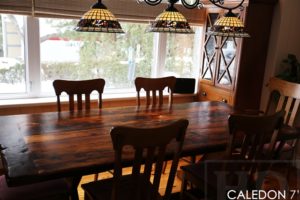 rustic furniture Ontario, reclaimed wood tables Ontario, mennonite furniture, barnwood table, sawbuck table, solid wood furniture Ontario, HD Threshing, HD Threshing Floor Furniture, farmhouse style, country style table, cottage table, cottage furniture Ontario, epoxy, resin