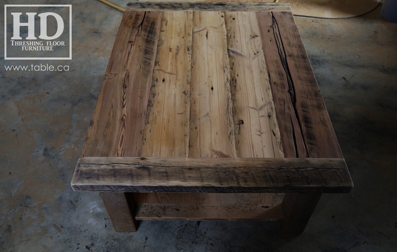 reclaimed wood tables Ontario, unfinished reclaimed wood furniture, rustic wood furniture, mennonite furniture, solid wood furniture, Gerald Reinink, HD Threshing