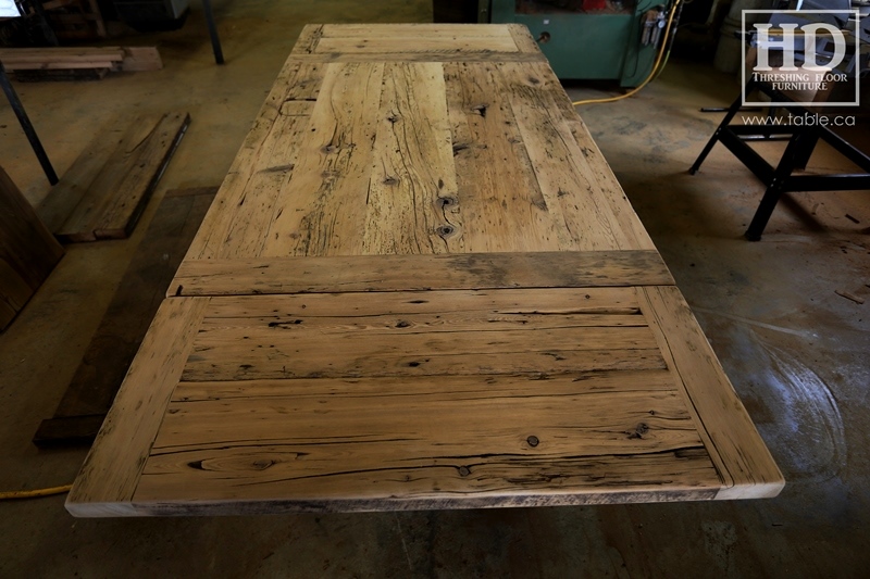 reclaimed wood tables Ontario, unfinished reclaimed wood furniture, rustic wood furniture, mennonite furniture, solid wood furniture, Gerald Reinink, HD Threshing