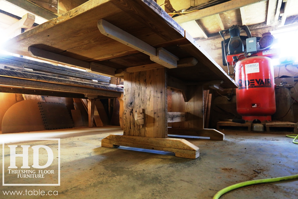 reclaimed wood tables Ontario, unfinished reclaimed wood furniture, rustic wood furniture, mennonite furniture, solid wood furniture, Gerald Reinink, HD Threshing