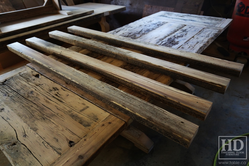 reclaimed wood tables Ontario, unfinished reclaimed wood furniture, rustic wood furniture, mennonite furniture, solid wood furniture, Gerald Reinink, HD Threshing