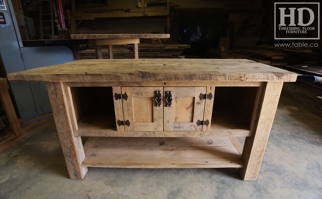 reclaimed wood tables Ontario, unfinished reclaimed wood furniture, rustic wood furniture, mennonite furniture, solid wood furniture, Gerald Reinink, HD Threshing, distressed wood furniture