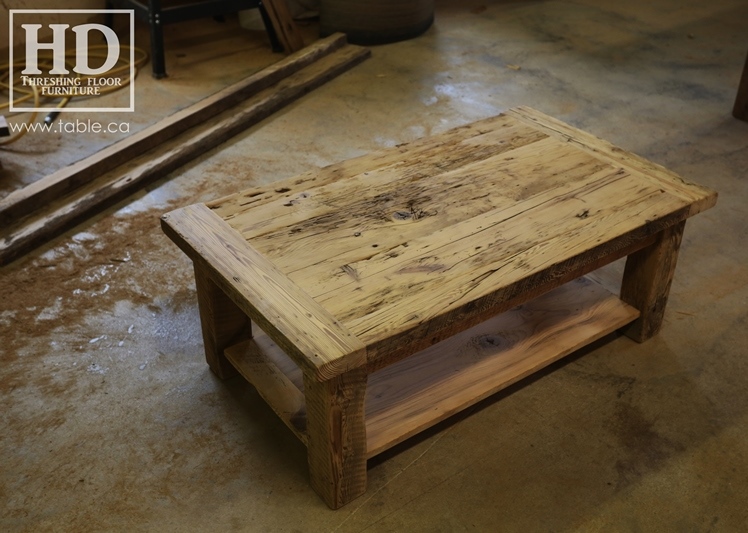 reclaimed wood tables Ontario, unfinished reclaimed wood furniture, rustic wood furniture, mennonite furniture, solid wood furniture, Gerald Reinink, HD Threshing