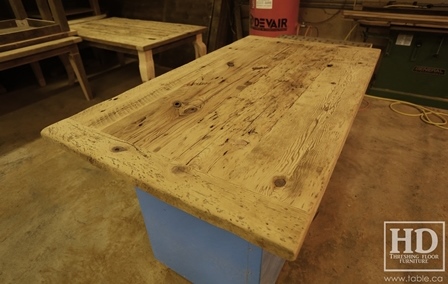 reclaimed wood tables Ontario, unfinished reclaimed wood furniture, rustic wood furniture, mennonite furniture, solid wood furniture, Gerald Reinink, HD Threshing, distressed wood furniture