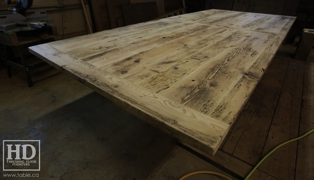 reclaimed wood tables Ontario, unfinished reclaimed wood furniture, rustic wood furniture, mennonite furniture, solid wood furniture, Gerald Reinink, HD Threshing, distressed wood furniture