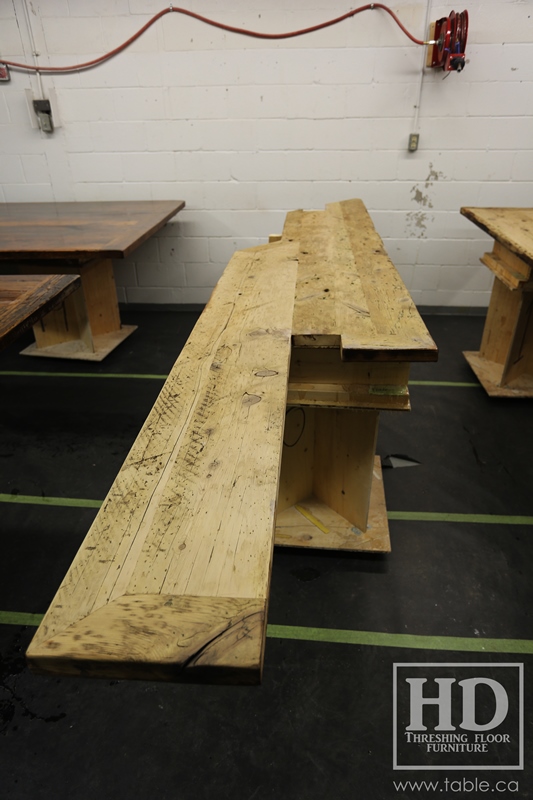 reclaimed wood tables Ontario, unfinished reclaimed wood furniture, rustic wood furniture, mennonite furniture, solid wood furniture, Gerald Reinink, HD Threshing