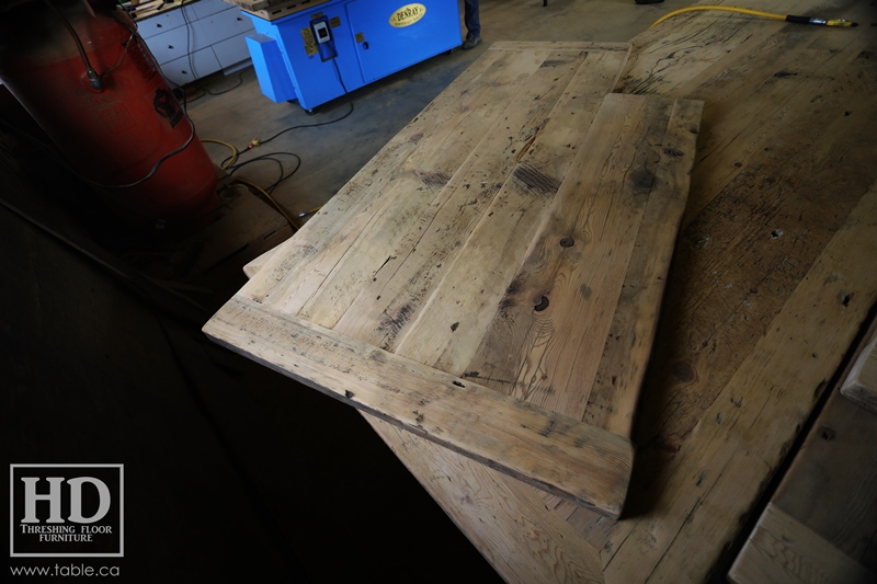 reclaimed wood tables Ontario, unfinished reclaimed wood furniture, rustic wood furniture, mennonite furniture, solid wood furniture, Gerald Reinink, HD Threshing, distressed wood furniture