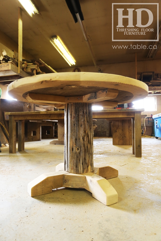 reclaimed wood tables Ontario, unfinished reclaimed wood furniture, rustic wood furniture, mennonite furniture, solid wood furniture, Gerald Reinink, HD Threshing, distressed wood furniture