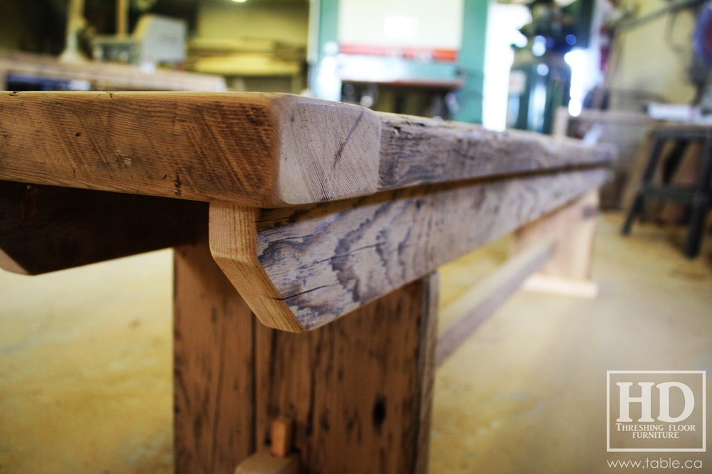 reclaimed wood tables Ontario, unfinished reclaimed wood furniture, rustic wood furniture, mennonite furniture, solid wood furniture, Gerald Reinink, HD Threshing, distressed wood furniture