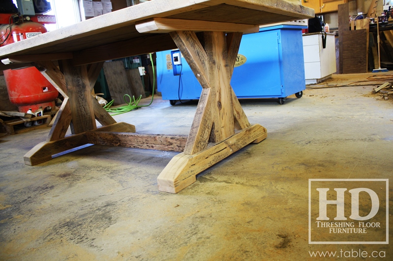 reclaimed wood tables Ontario, unfinished reclaimed wood furniture, rustic wood furniture, mennonite furniture, solid wood furniture, Gerald Reinink, HD Threshing, distressed wood furniture