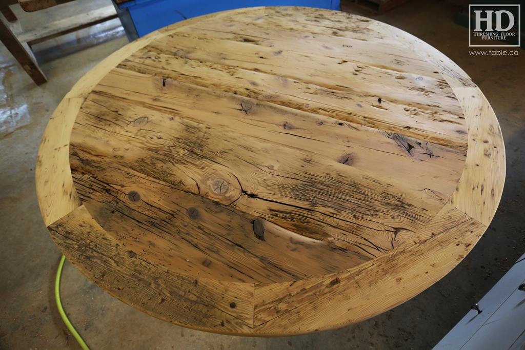 reclaimed wood tables Ontario, unfinished reclaimed wood furniture, rustic wood furniture, mennonite furniture, solid wood furniture, Gerald Reinink, HD Threshing, distressed wood furniture