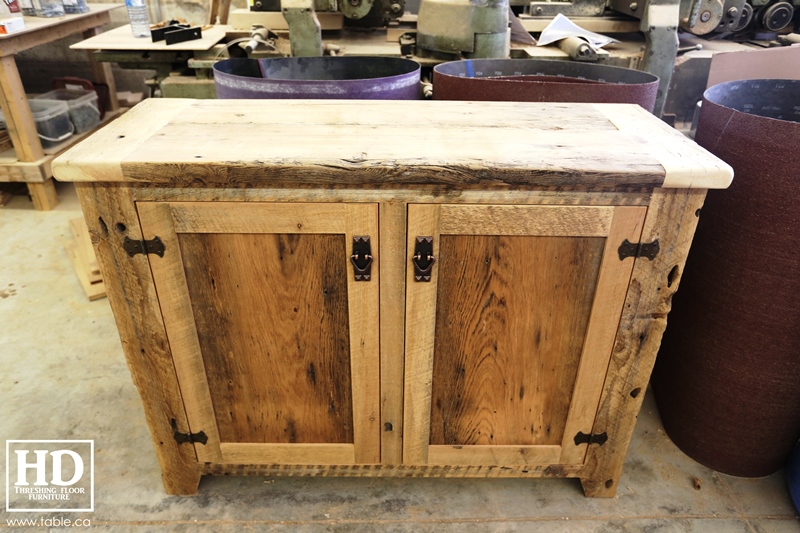 reclaimed wood buffet Ontario