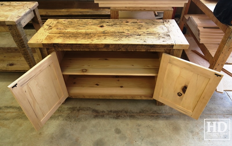 reclaimed wood buffet Ontario