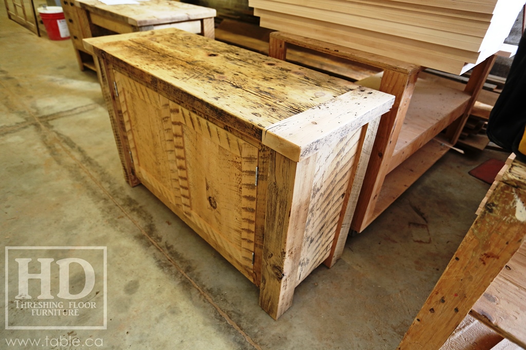 reclaimed wood buffet Ontario