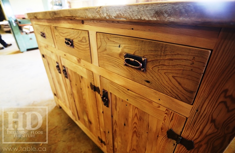 unfinished reclaimed wood buffet Ontario