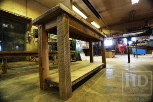 reclaimed wood console table, reclaimed wood sofa table, reclaimed wood hall table, reclaimed wood table Ontario, mennonite furniture, custom reclaimed wood furniture, solid wood furniture Ontario, cottage furniture Ontario, farmhouse table