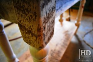 reclaimed wood console table, reclaimed wood sofa table, reclaimed wood hall table, reclaimed wood table Ontario, mennonite furniture, custom reclaimed wood furniture, solid wood furniture Ontario, cottage furniture Ontario, farmhouse table