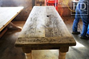 reclaimed wood console table, reclaimed wood sofa table, reclaimed wood hall table, reclaimed wood table Ontario, mennonite furniture, custom reclaimed wood furniture, solid wood furniture Ontario, cottage furniture Ontario, farmhouse table