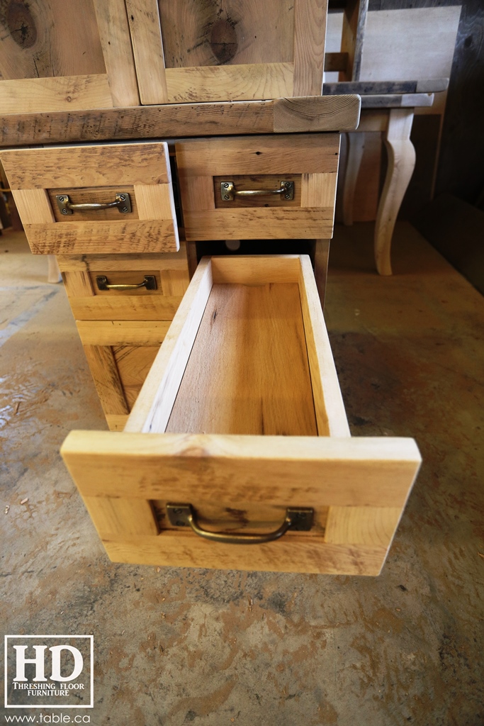 desk, desk, reclaimed wood desks, Ontario, HD Threshing Floor Furniture, Gerald Reinink, rustic. Ontario