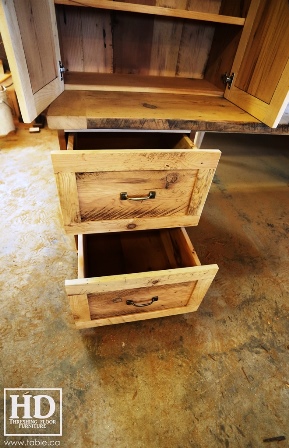 desk, desk, reclaimed wood desks, Ontario, HD Threshing Floor Furniture, Gerald Reinink, rustic. Ontario