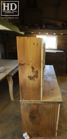 desk, desk, reclaimed wood desks, Ontario, HD Threshing Floor Furniture, Gerald Reinink, rustic. Ontario