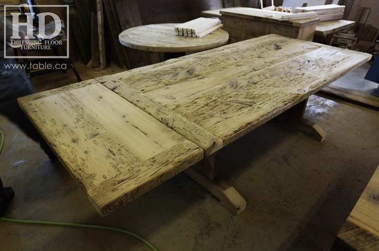 Reclaimed Wood Trestle Table (74) | Blog