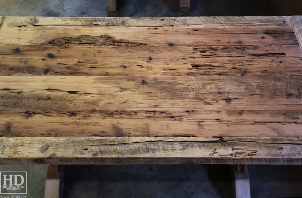 Reclaimed Wood Trestle Table (77) | Blog