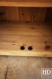 reclaimed wood buffet Ontario, reclaimed wood table Ontario, Gerald Reinink, rustic