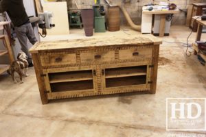 reclaimed wood buffet Ontario, reclaimed wood table Ontario, Gerald Reinink, rustic