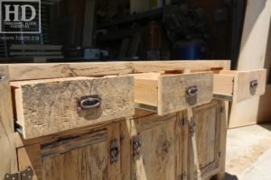 reclaimed wood buffet Ontario, reclaimed wood table Ontario, Gerald Reinink, rustic