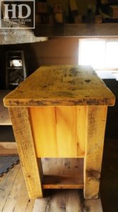 reclaimed wood buffet Ontario, reclaimed wood table Ontario, Gerald Reinink, rustic