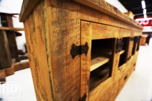 reclaimed wood buffet Ontario, reclaimed wood table Ontario, Gerald Reinink, rustic