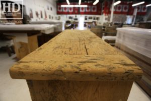 reclaimed wood buffet Ontario, reclaimed wood table Ontario, Gerald Reinink, rustic