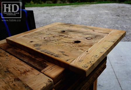 rustic wood furniture Ontario, mennonite furniture, distressed wood furniture, custom furniture, Ontario, HD Threshing, Gerald Reinink, rustic, Ontario barns, recycled wood furniture