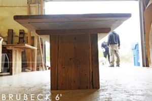 reclaimed wood table Guelph Ontario, HD Threshing Floor Furniture, Gerald Reinink, epoxy finish