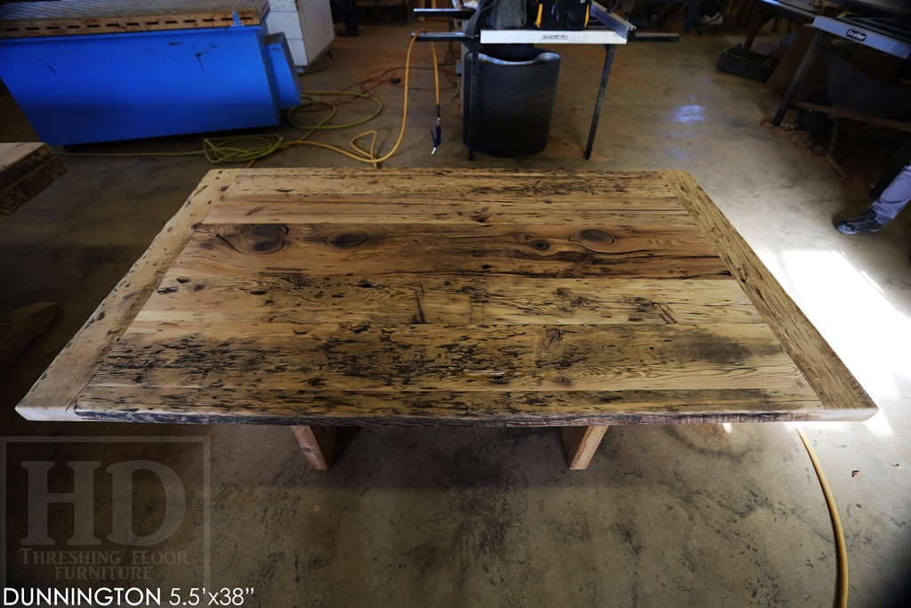 reclaimed wood table, kitchener, ontario, rustic furniture, cottage furniture, solid wood table, HD Threshing, Gerald Reinink